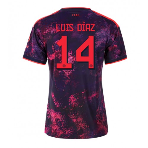 Bayern Munich Luis Diaz #14 Kolmaspaita Naiset 2026-27 Lyhythihainen